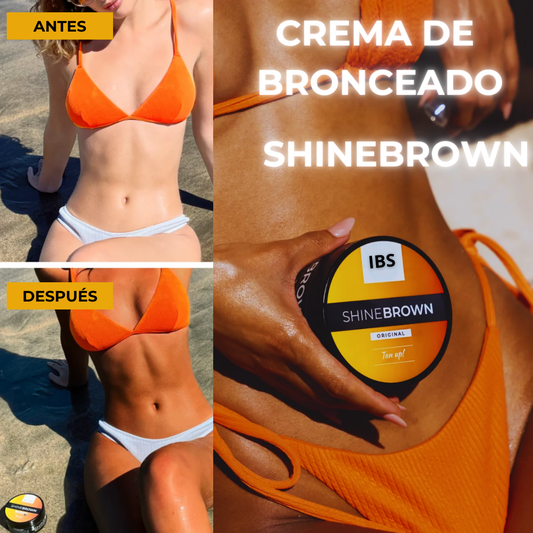 ShineBrown - La Crema de Bronceado que Revolucionará tu Verano 🔥COMPRA 1 Y LLEVA 1 GRATIS🔥